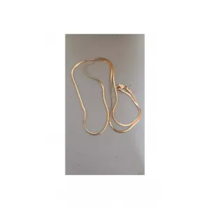 18k핑크골드 뱀줄목걸이