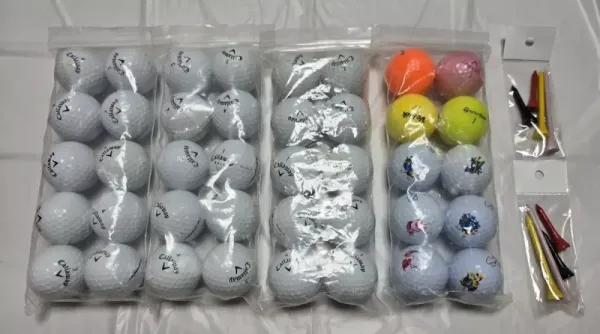 캘러웨이 + 타 메이커 로스트볼 40개 팔아요